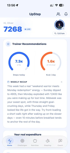 Dashboard and AI tips